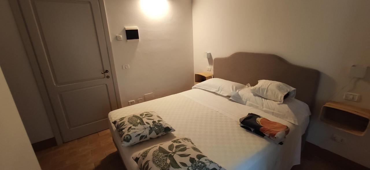 Letto o letti in una camera di Terra dei Bisonti