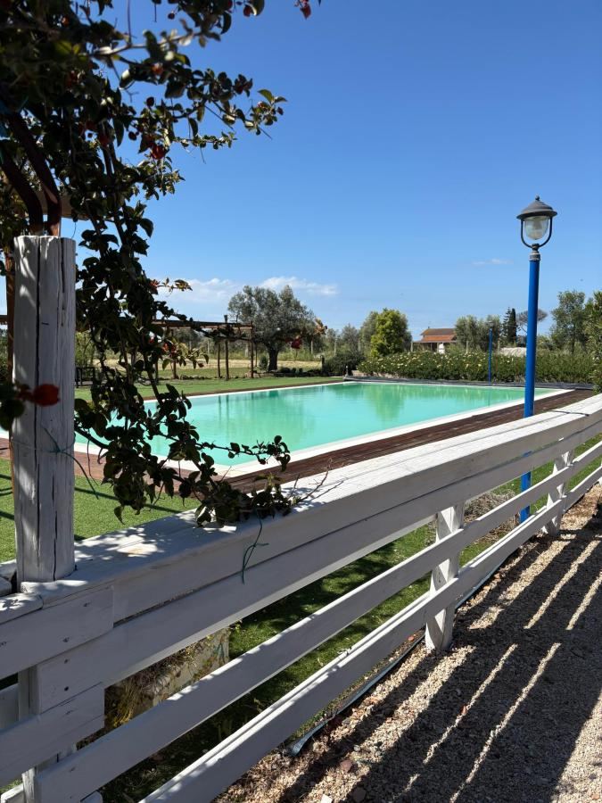 Piscina di agriturismo oca giuliva o nelle vicinanze
