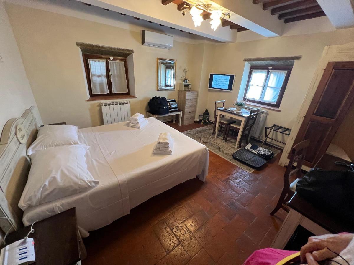 Letto o letti in una camera di Villa Schiatti