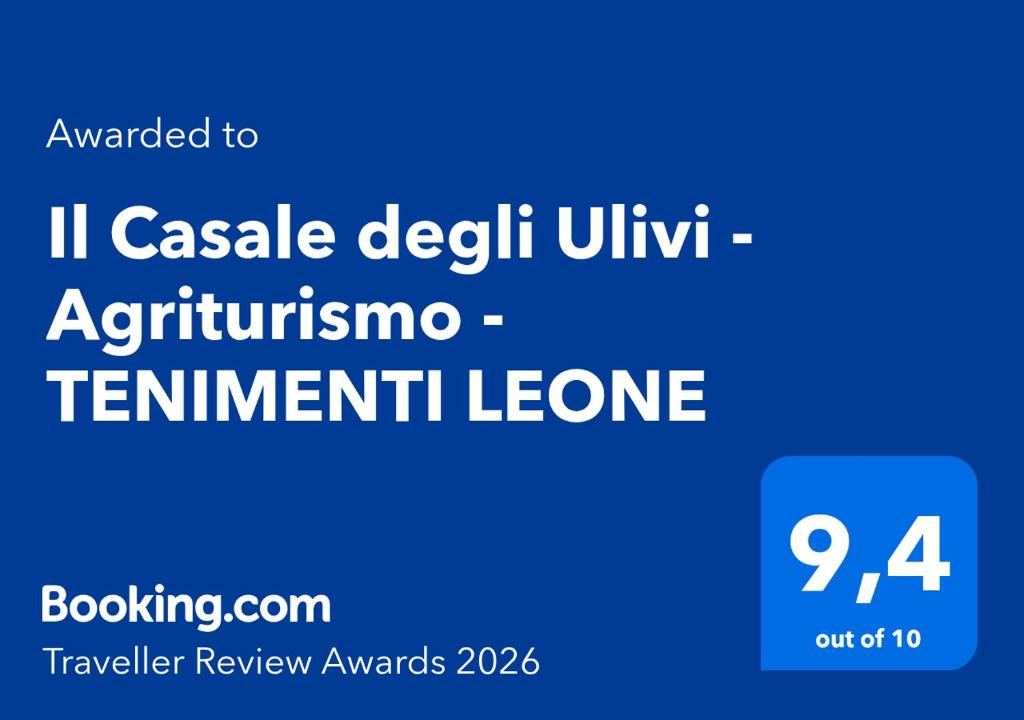 Il Casale degli Ulivi - Agriturismo - TENIMENTI LEONE