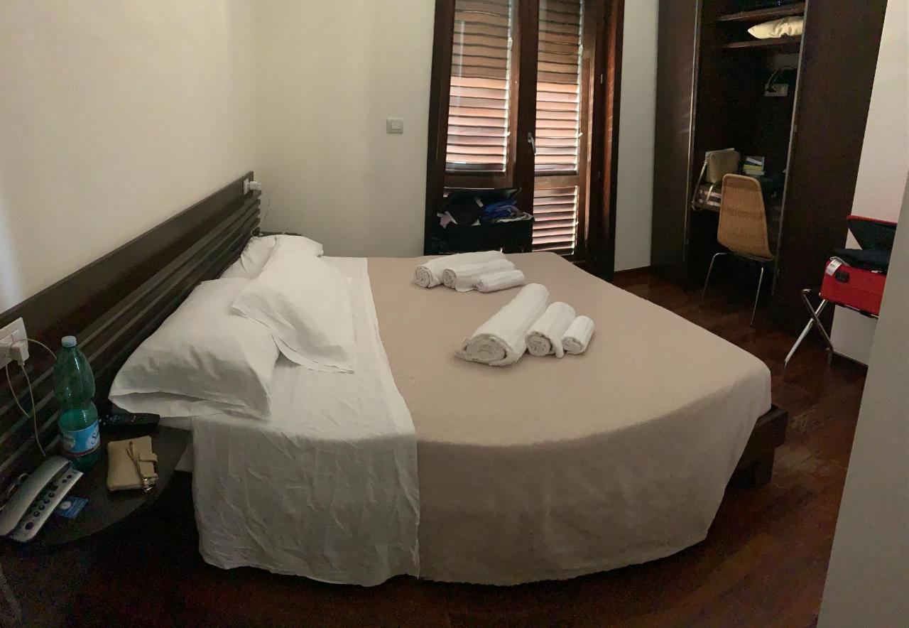 Letto o letti in una camera di Hotel Le Piane